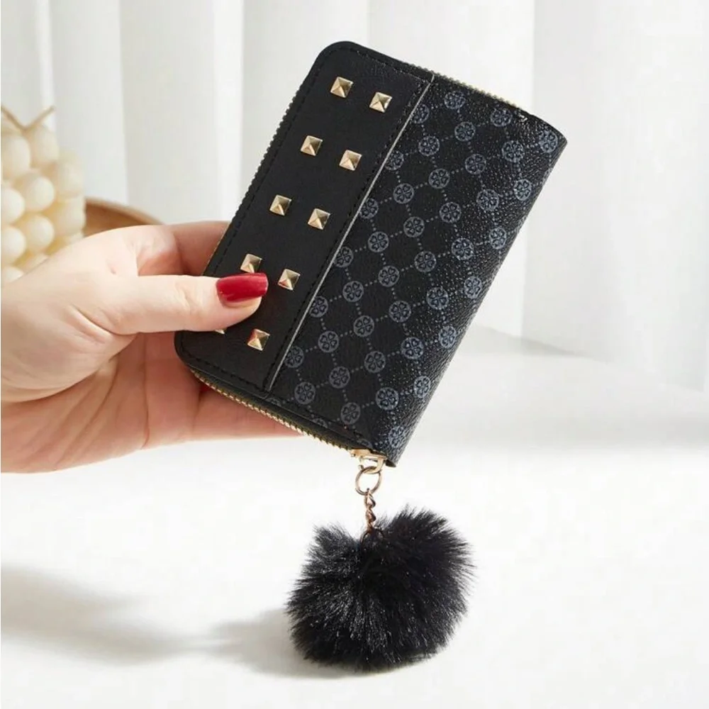 ⚠️Clearance Black Fashion Wallet With Tassel - Picture 2 of 6